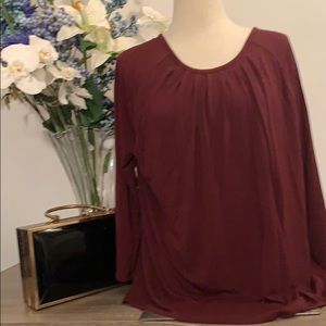 Banana republic medium wine colored